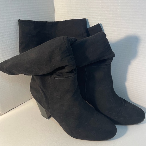 SEYCHELLES - Over the Knee Black Boots! Absolutely Awesome & In Great Shape! S10 - Picture 3 of 4